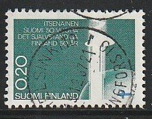 1967 Finland - Sc 450 - used VF - 1 single - Wood and water