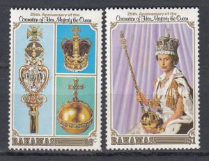 Bahamas - 1978 QEII Coronation Sc# 424/425 - MNH (708N)