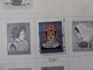 Netherlands 1872-1965 Stamp Collection on Scott International Pages