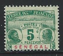 Senegal  mh scott cat #  j4