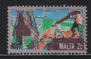 Malta 594 Ship Building 1981