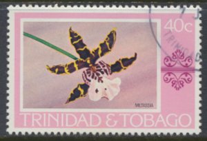 Trinidad & Tobago  SG 489 Used  Miltassia Orchid    SC# 286 - see scan