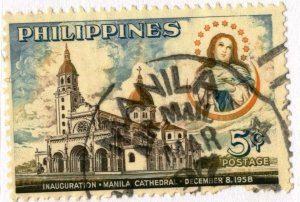 PHILIPPINES #646, USED - 1958 - PHILIP283AFF11