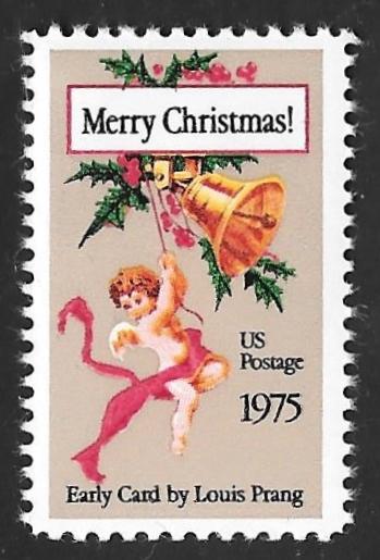 #1580B 10 cents Christmas Card Stamp mint OG NH EGRADED VF 78