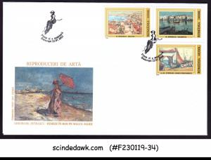 ROMANIA - 2003 PAINTINGS / ART - 3V - FDC