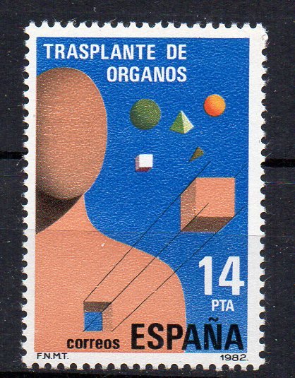 SPAIN - 1982 - ORGANS TRANSPLANT - MEDICAL -