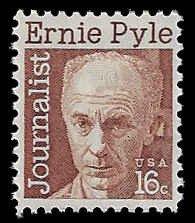 U.S. #1398 MNH; 16c Ernie Pyle (1971) (1)