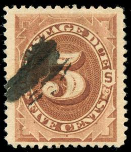 momen: US Stamps #J4 Used VF/XF Jumbo