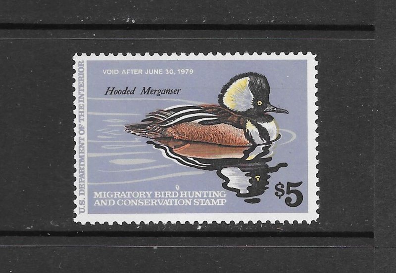 U.S. DUCK STAMP #RW45 @ FACE!  MNH