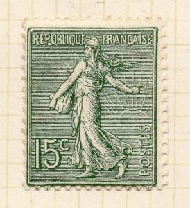 France 1903 Sower Issue Fine Mint Hinged 15c. 233740