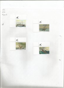 CISKEI - 1994 - Shipwrecks - Perf 4v Set - Mint Light Hinged