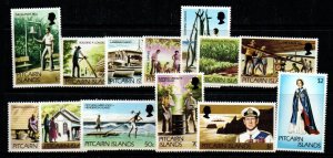 PITCAIRN ISLANDS SG174/84 1977 DEFINITIVE MNH