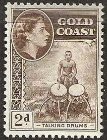 Gold Coast 151,  mint, hinged. 1952. (G280)