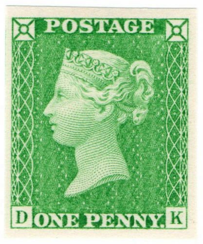 (I.B) Cinderella : Waterlow & Sons Ltd - Penny Black Reprint (1940)