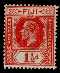 FIJI GV SG232, 1½d scarlet, M MINT.