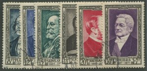 FRANCE #B267-B272 USED SET