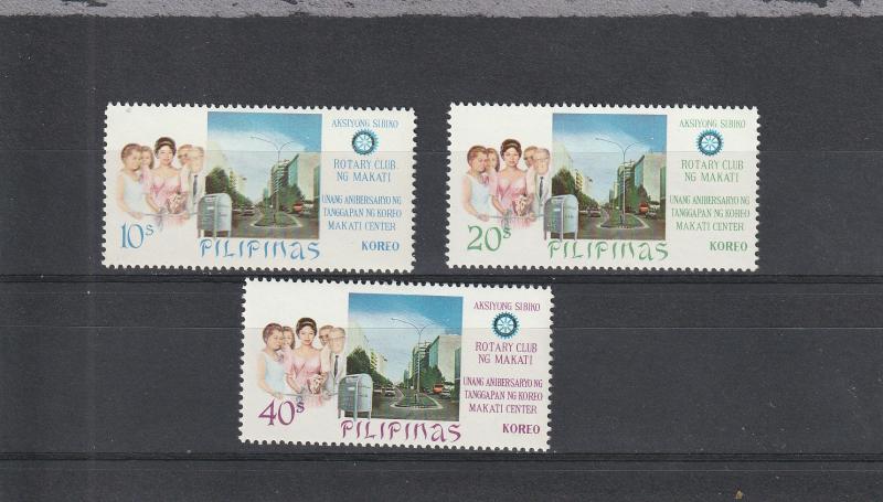 Philippines  Scott#  981-3  MNH