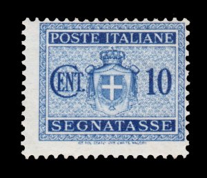 ITALY POSTAGE DUE STAMP 1945 - 46. SCOTT # J42. UNUSED. # 1