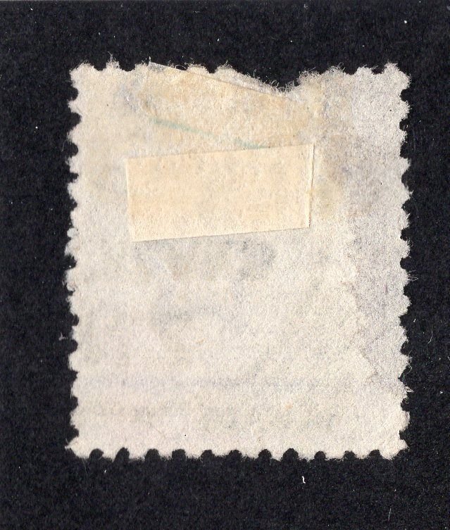 New Zealand 1882 6p brown Victoria, Scott 65 used, value = $8.50