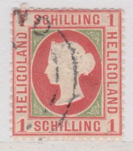 Heligoland 1869-71 1sch Used Stamp A30P7F41022-