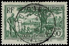 IVORY COAST   #135 USED (1)