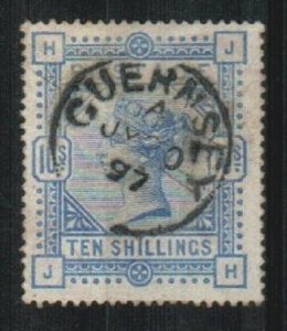 Great Britain Scott 109 Used (Guernsey cancel) [TH555]