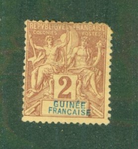 FRENCH GUINEA 2 MNG (RL) 2576 CV $2.40 BIN $1.00