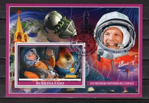 BURKINA FASO -  PIONNERS OF SPACE  2019   M2774A