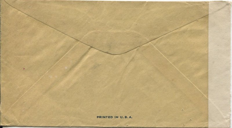 1941 (16 Sep) Bahamas censored cover to U.S.A.