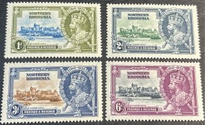 NORTHERN RHODESIA # 18-21-MINT/HINGED--COMPLETE SET--1935