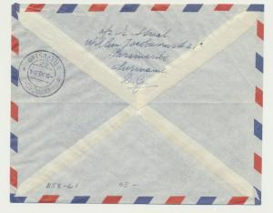 SURINAME 1954 CHILDRENS DAY FIRST DAY COVER, NICE CACHET (SEE BELOW)