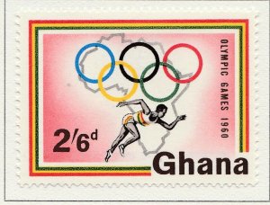 1960 GHANA 2s6d MH* Stamp A4P42F40186-