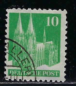 Germany AM Post Scott # 641, used