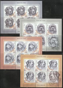 2019 ROMANIA STAMPS DOG BREEDS SHEETS MNH ANIMALS