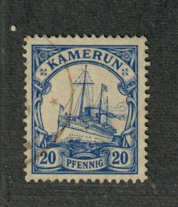 German Cameroun Sc#23 Used/VF, Light Cancel, Cv. $125