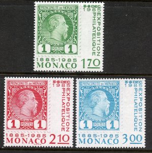Monaco # 1461-3 Mint Never Hinge