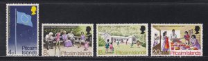 Pitcairn Islands # 123-126, Health Care, NH, 1/2 Cat.