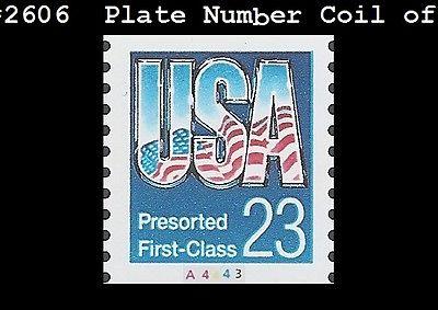 US #2606 MNH PNC1 Pl #A4443 USA Presort ABN