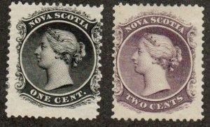 Nova Scotia 8-9 Mint hinged