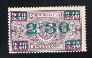 Belgium 1924 Surcharge - OG MNH - SC# Q173  Pls Read Description  (ref# 204032)