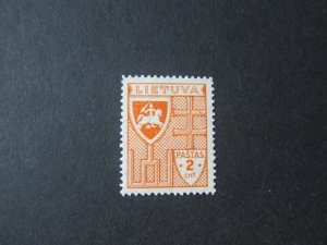 Lithuania 1934 Sc 296 MNH