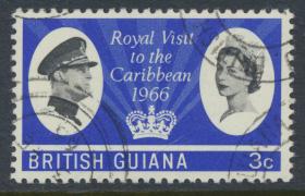 British Guiana SG 376 Used CTO (Sc# 299 see details) Royal Visit