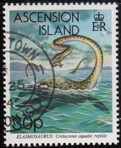 Ascension 1994 used Sc #578 30p Elasmosaurus