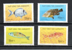 Turkish Cyprus 409-412 MNH .