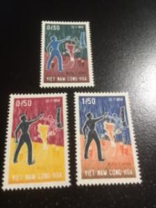 Viet Nam sc 239-241 MNH comp set