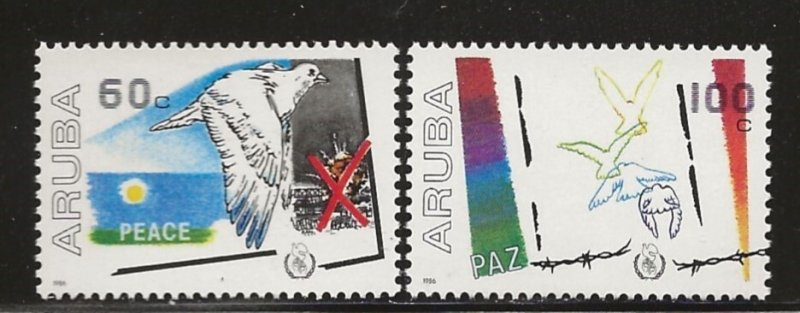 ARUBA   SC #   22 - 3  MNH