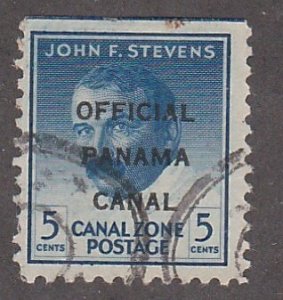 Canal Zone # O9, Official Mail Overprint,  Used, 1/3 Cat.