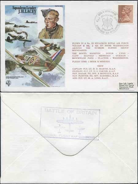 HA30a Squadron Leader J.H. Lacey Standard Cover