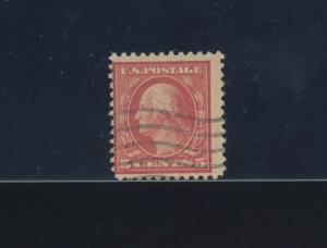 Scott #505 Washington Used Error Stamp (Stock 505-43)