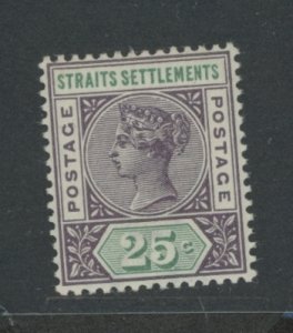 Straits Settlements #86 Unused Single